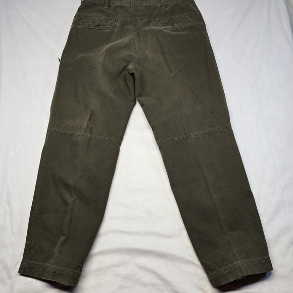 Nike ACG Pants Men 36x32 Olive Green Cargo Canvas Hiking Skater Y2K Vintage - Picture 8 of 9